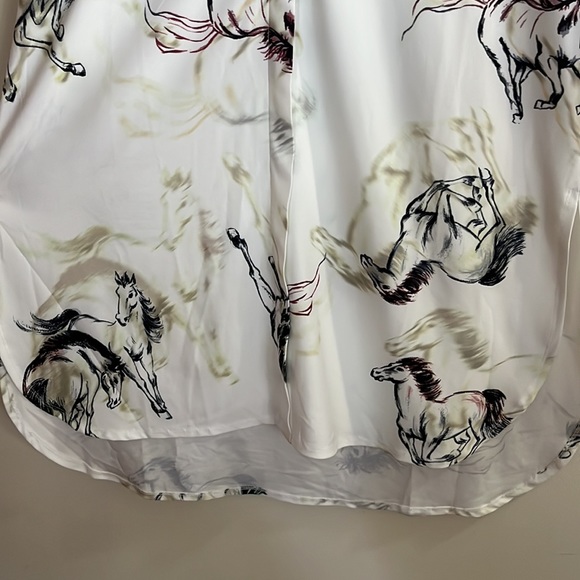 Attitudes by Renee Large NWT Patterned Tunic Top - Picture 3 of 6